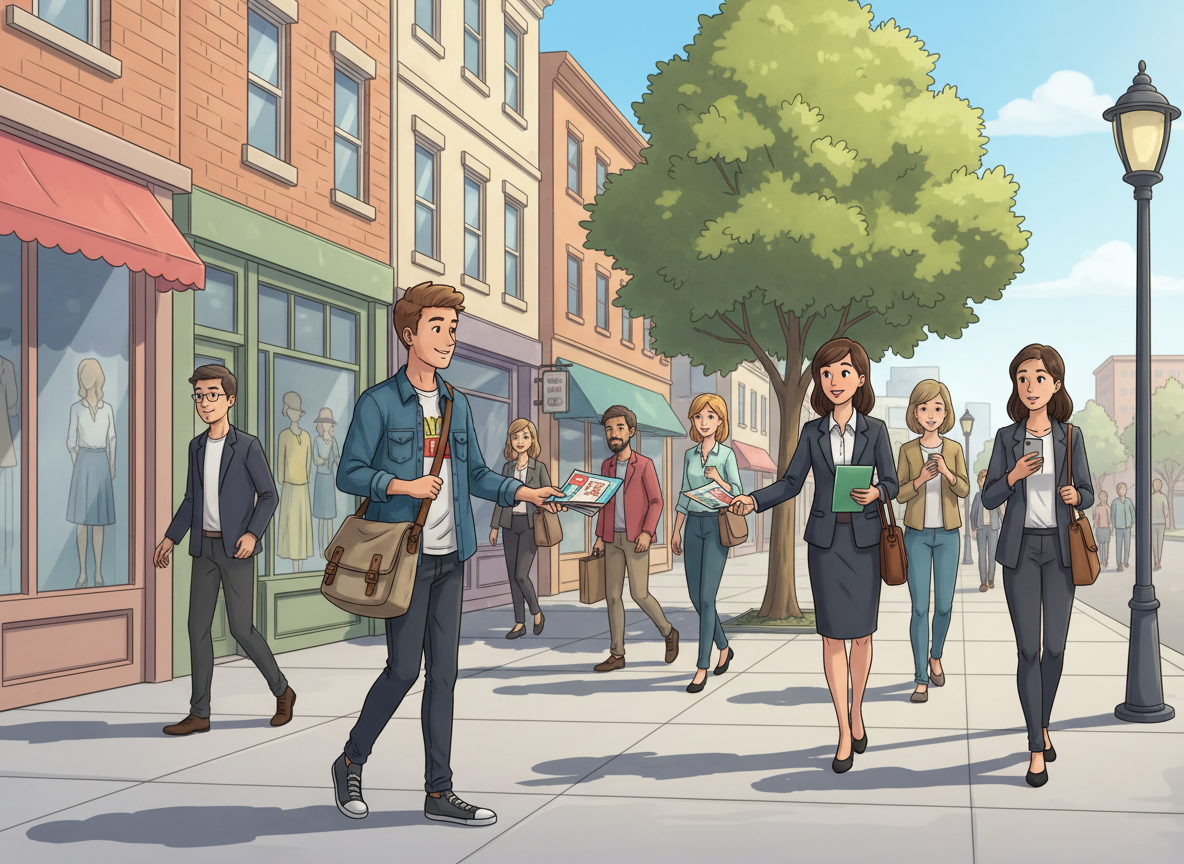 Der neue Flyer von Pro Hamm/BSW der BV-Mitte (16.03.26)